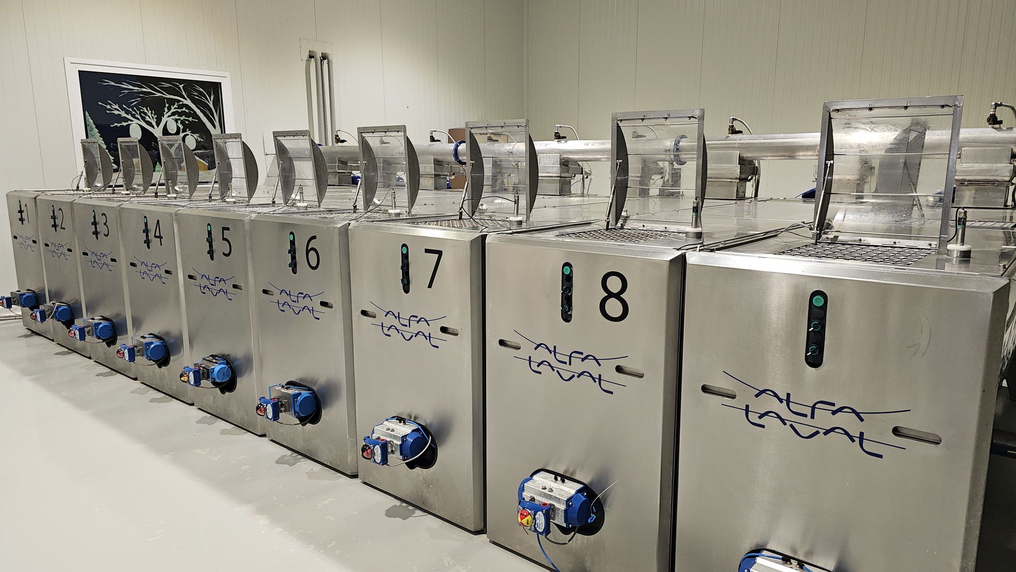 Σειρά μαλακτήρων Alfa Laval, ελαιοτριβείο Μεγαέλαιον Ζωής